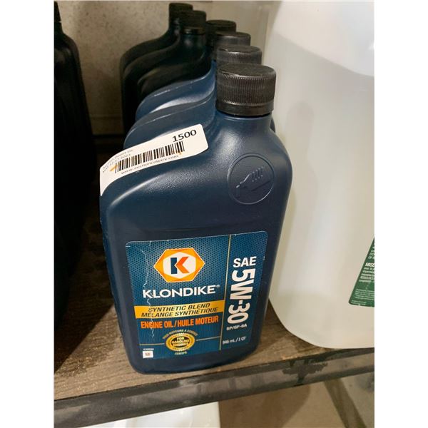 Klondike Synthetic Blend Engine Oil SAE 5W-30 6x946ml