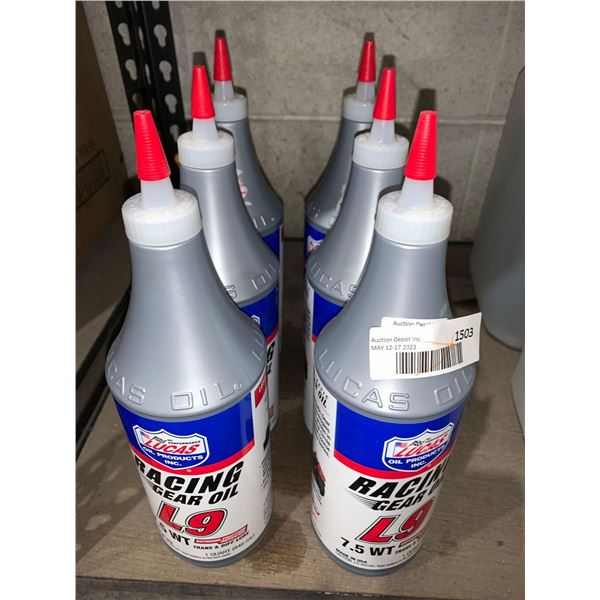 Lucas Racing Gear Oil L9 6x 946ml