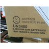 Image 2 : 3-UN3480 Lithium Ion Batteries - 3 X $