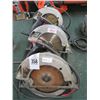 Image 1 : 3-Circular Saws - 3 X $