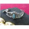 Image 2 : 2-Navaho Sterling and Givenchy Fashion Bracelets - 2 X $