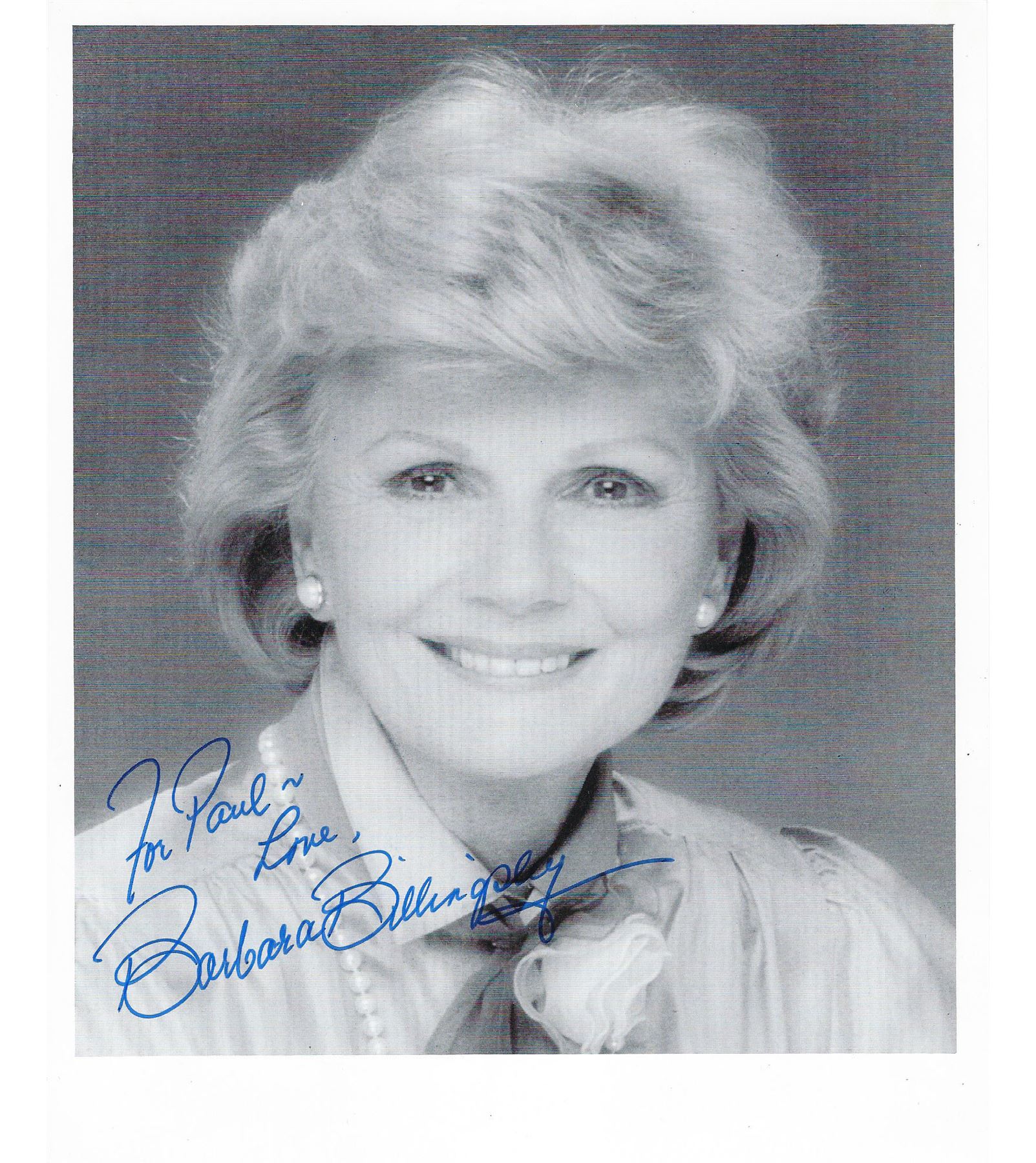 Leave It To Beaver Barbara Billingsley signed photo Leave It To Beaver Barbara Billingsley signed photo