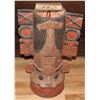 Image 3 : APOCALYPTO MAYAN PYRAMID TEMPLE TOP BLOODY TERRACOTTA TOTEM SCREEN USED