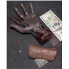 Image 1 : APOCALYPTO MAYAN DAGGER AND BLOODY SEVERED HAND SCREEN USED LOT 7