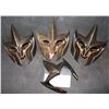 Image 1 : ZZ THE LAST AIRBENDER HELMET FACE ARMOR LOT OF 4