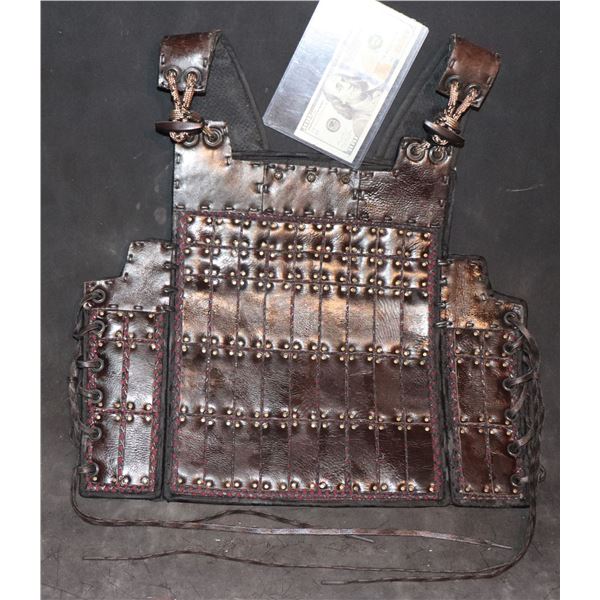 ZZ THE LAST AIRBENDER LEATHER CHEST AND BACK ARMOR B