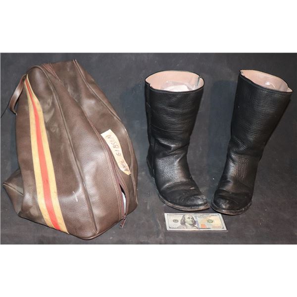 MAVERICK 1994 MEL GIBSON SCREEN USED HERO BOOTS IN CASE