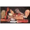 Image 1 : HAUNT IN A BOX LOT OF 13 SEVERED HEADS AND ARMS