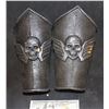 Image 1 : FLYING SKULL ARMOR GAUNTLETS MATCHED PAIR