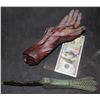 Image 1 : APOCALYPTO MAYAN DAGGER AND BLOODY SEVERED HAND SCREEN USED LOT 3