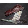 Image 2 : APOCALYPTO MAYAN DAGGER AND BLOODY SEVERED HAND SCREEN USED LOT 3
