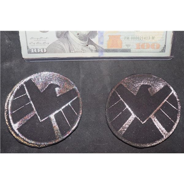 S.H.E.I.L.D AGENT PATCHES LOT OF 2 SUPER HERO