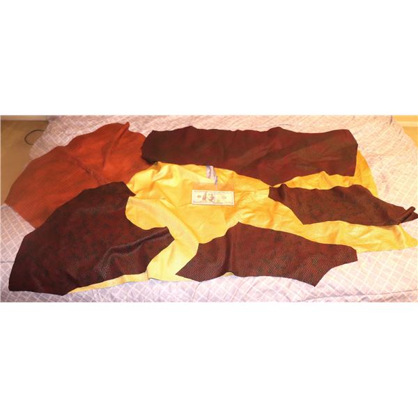 GUARDIANS OF THE GALAXY LOT OF QUILL AND WARLOCK SUIT PANELS SUPER HERO