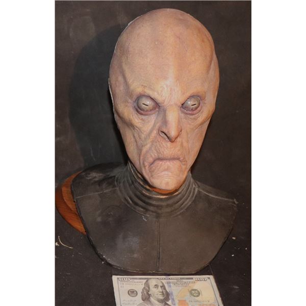 HOODED ALIEN FULL HEAD MASK