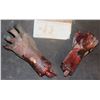 Image 1 : APOCALYPTO PAIR OF BLOODY SEVERED HANDS 1