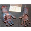 Image 2 : APOCALYPTO PAIR OF BLOODY SEVERED HANDS 2