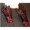 Image 1 : APOCALYPTO PAIR OF BLOODY SEVERED HANDS 3