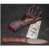 Image 1 : APOCALYPTO MAYAN DAGGER AND BLOODY SEVERED HAND SCREEN USED LOT 1