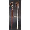 Image 1 : APOCALYPTO MAYAN WALKING STICKS SCREEN USED LOT OF 2