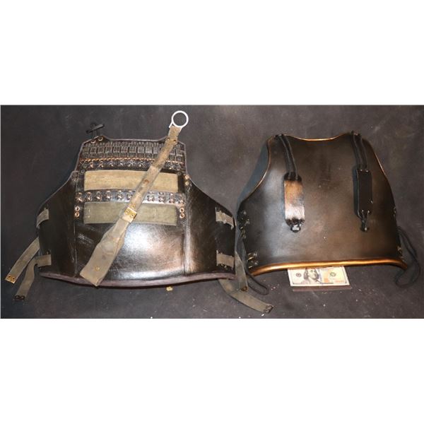 THE LAST AIRBENDER ARMOR WITH LEATHER SCREEN USED 3