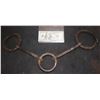 Image 1 : PASSION OF THE CHRIST SCREEN USED HERO METAL LEG SHACKLES B
