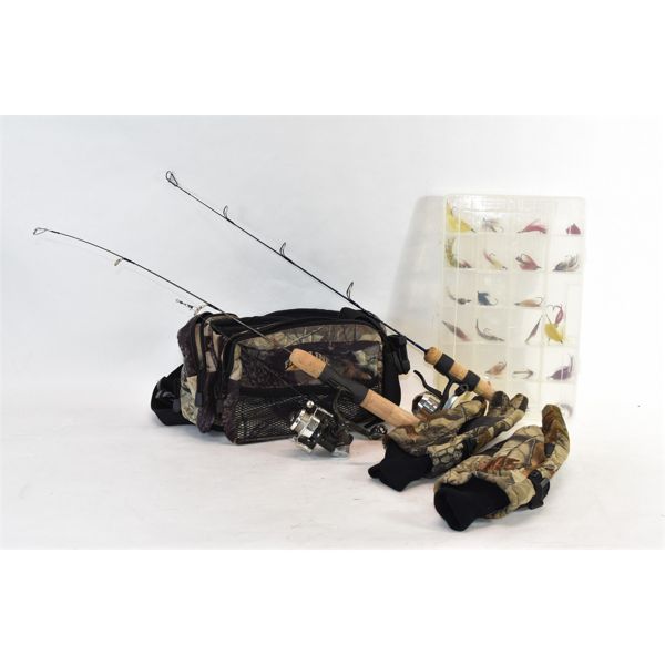 Box Lot Fishing Equipment