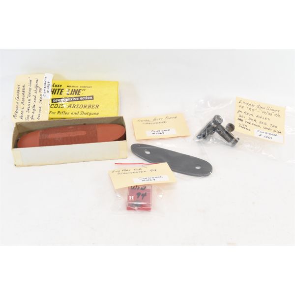 Lyman Gunsight & Butt Plates