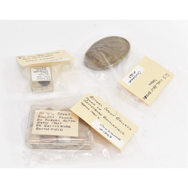 U.S. Civil War Artifacts 