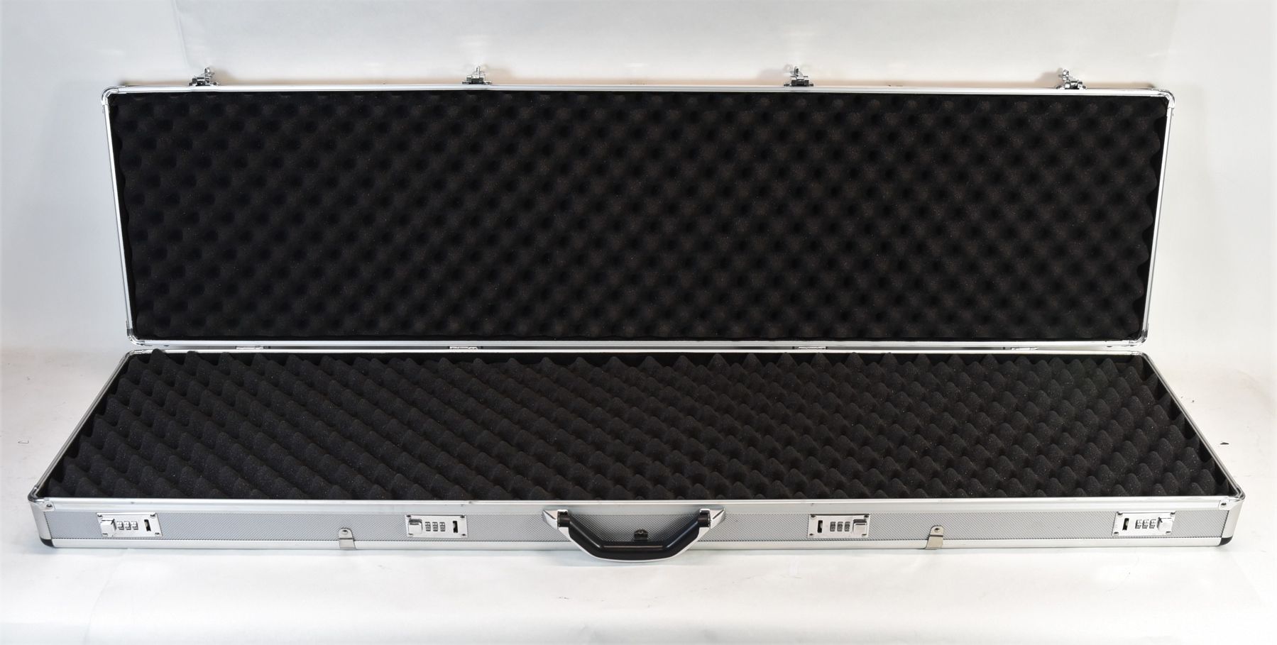 Aluminum Combination Locked Double Rifle/Shotgun Case