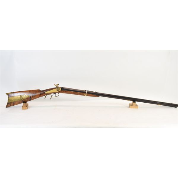 Unknown Antique Side X Side Percussion Muzzle Loading Rifle