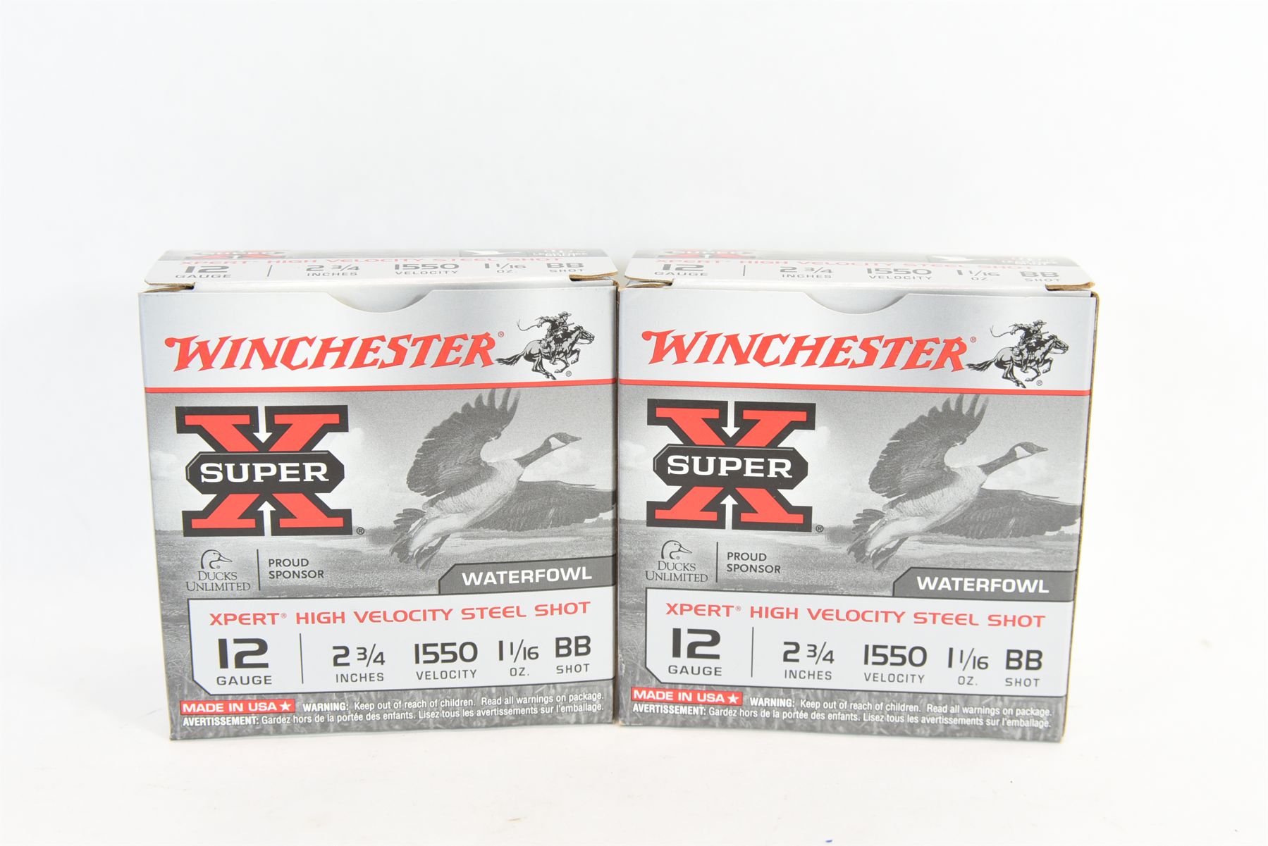 50 Rounds Winchester 12 Ga High Velocity Steel Shot Shells