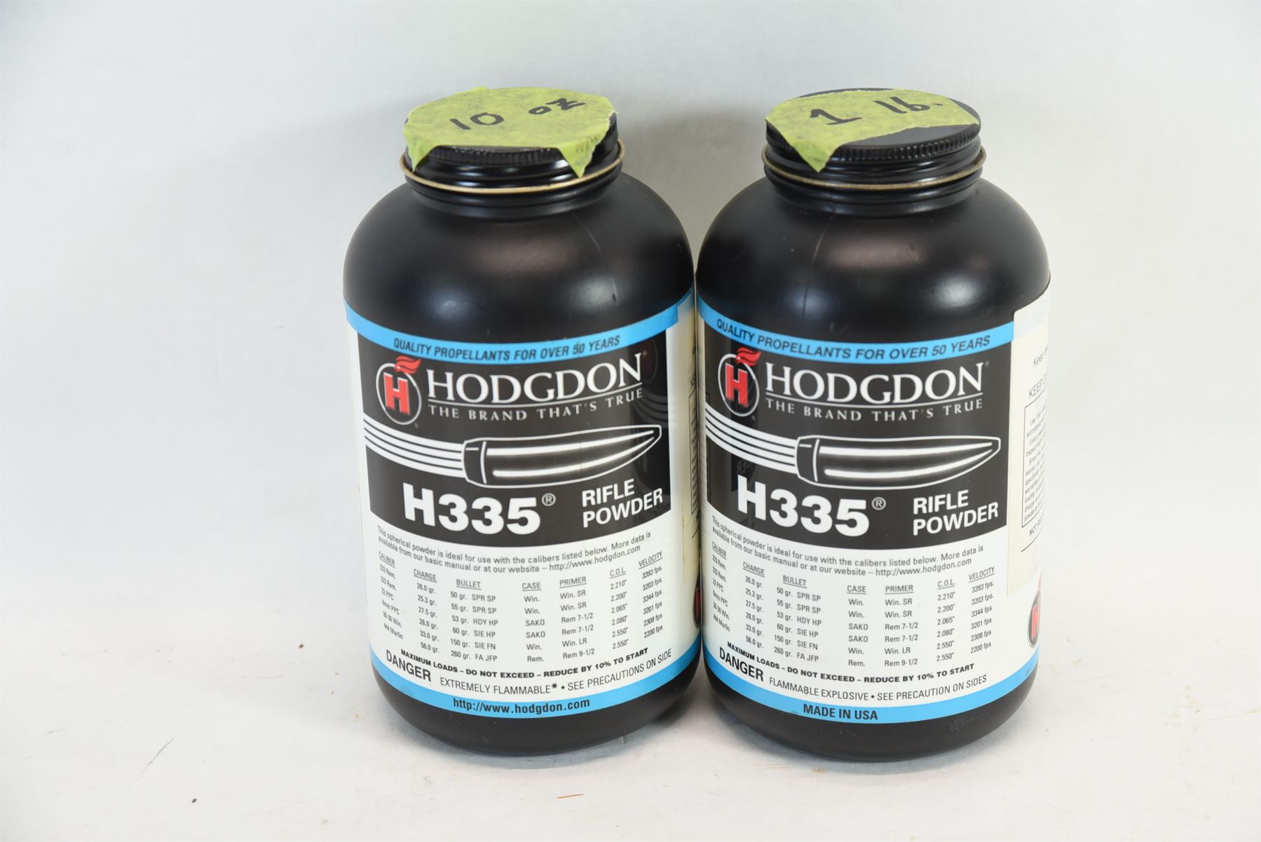 Box Lot Hodgdon H335 Rifle Powder - Landsborough Auctions
