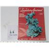 Image 1 : 925 Silver and Turquoise Earrings + Magazine