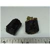 Image 5 : Black Tourmaline from Brazil – 1 Pendant, 2 Stones + 2 Magazines