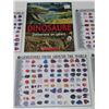 Image 3 : 4 Laminated 8x10 Rock Charts + French Dinosaur Book