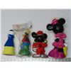 Image 2 : 4 Vintage Disney Coin Banks – Goofy Still in Unopened Original Packaging, Minnie Mouse 11.5 Inches t