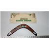 Image 1 : Souvenir boomerang, from Australia