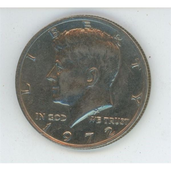 1972 Kennedy US 50 Cent Coin Schmalz Auctions 1972 kennedy us 50 cent coin schmalz auctions