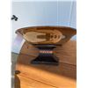 Image 2 : Partylite large bowl 131/4" diameter beautiful bronze color bowl & base no chips/cracks