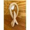 Image 2 : stone - craved Infinity design 10"tall
