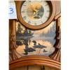 Image 2 : Loon Clock " Call of the North" by Daniel Smith - Bradford exchange runs on battery works good