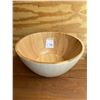 Image 1 : Large wooden salad bowl 13" diameter 6" tall