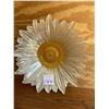 Image 1 : Sunflower Display glass dish - Large 16" diameter new condition