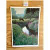 Image 1 : 2 limited edition prints "Morning Solitude" signed by Cyril Cox and "Long billed Marsh Hen Nest" Dwa