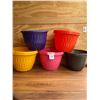 Image 1 : Assortment of colorful plant pots - 16
