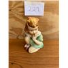 Image 1 : "Shh" little girl figurine 4" tall stamp Maruiri Japan - Vintage