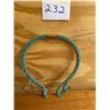 Image 4 : Unique turquoise color & rhinestone snake choker style necklace by Ella & Elly in original box