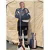 Image 1 : Standing life size Wayne Gretzky 1980's Coca Cola Classic cardboard advertising.