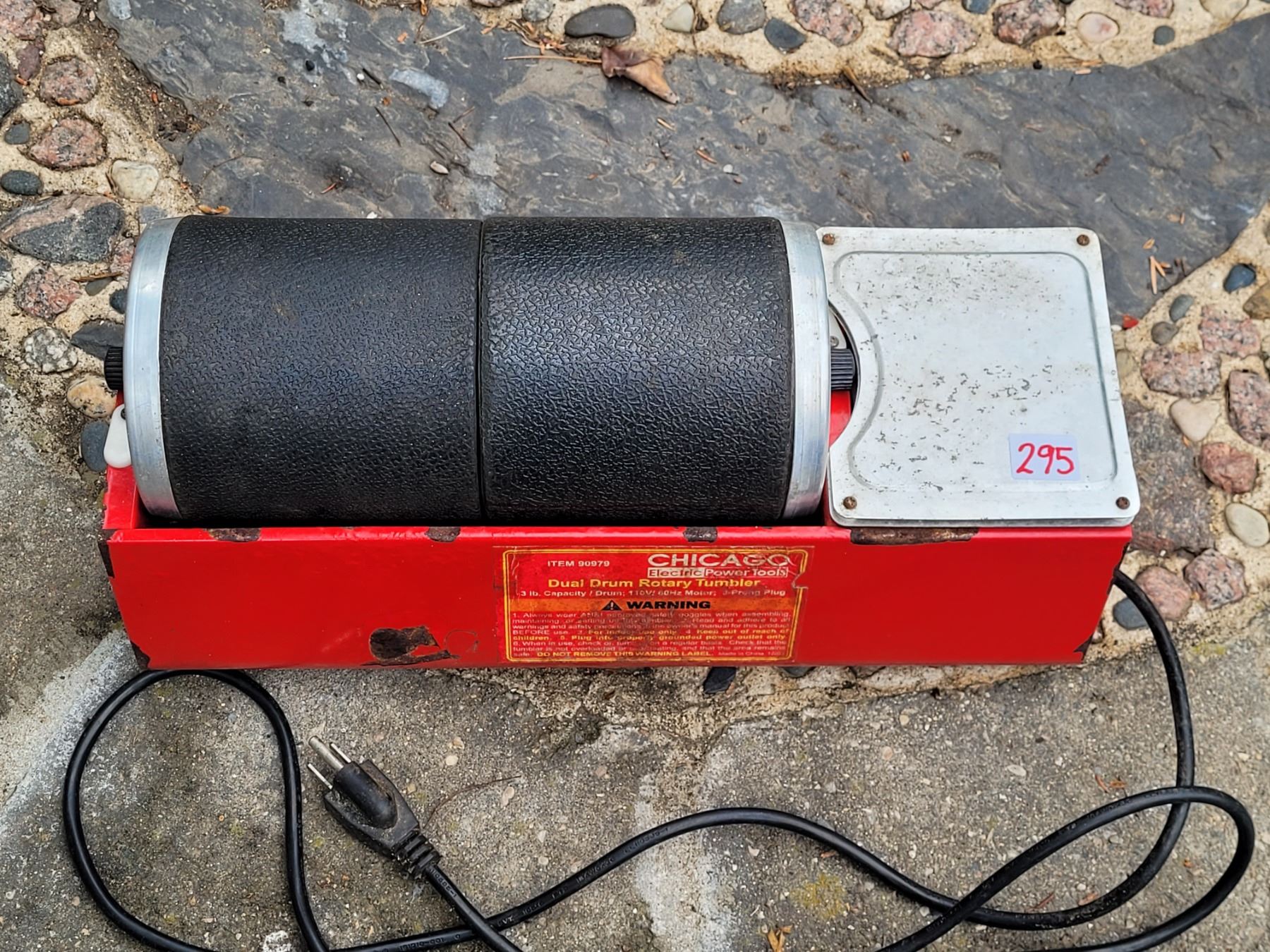 Rock tumbler, was used to clean brass casings for reloading Schmalz