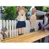 Image 3 : Boy/ girl fence yard decor. 69” long